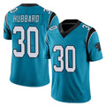 Kooe C.Panthers #30 Chuba Hubbard Player Blue Vapor Untouchable Limited Game Stitched Jerseys