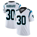 Kooe C.Panthers #30 Chuba Hubbard Player White Vapor Untouchable Limited Game Stitched Jerseys