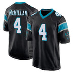 Kooe C.Panthers #4 Tetairoa McMillan Player Black Game Stitched Jerseys