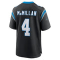 Kooe C.Panthers #4 Tetairoa McMillan Player Black Home Game Stitched Jerseys