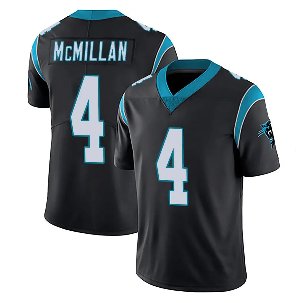 Kooe C.Panthers #4 Tetairoa McMillan Player Black Vapor Untouchable Limited Game Stitched Jerseys