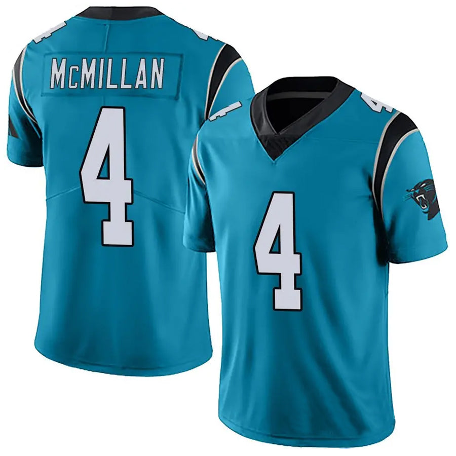 Kooe C.Panthers #4 Tetairoa McMillan Player Blue Limited Vapor Untouchable Stitched Jerseys