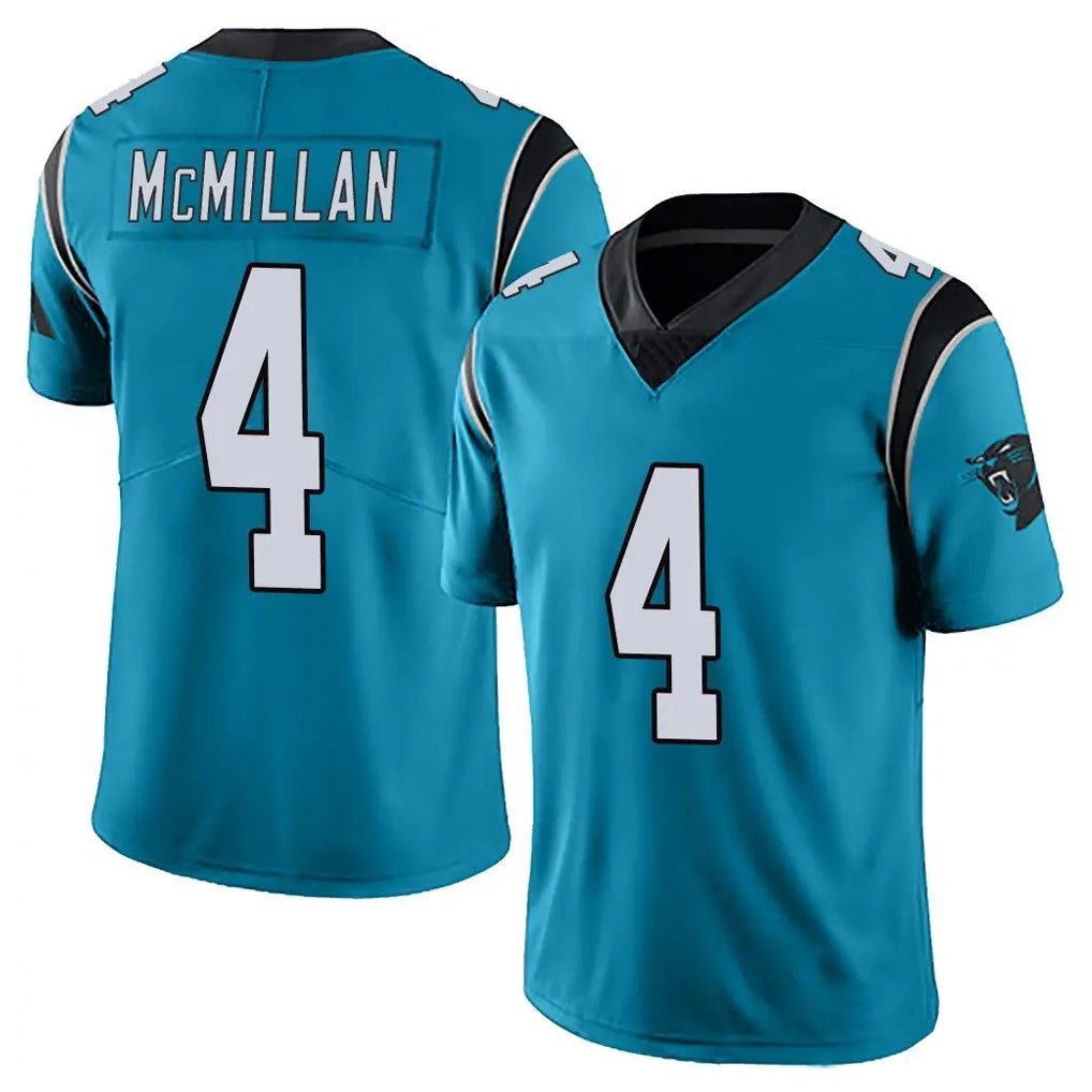 Kooe C.Panthers #4 Tetairoa McMillan Player Blue Vapor Untouchable Limited Game Stitched Jerseys