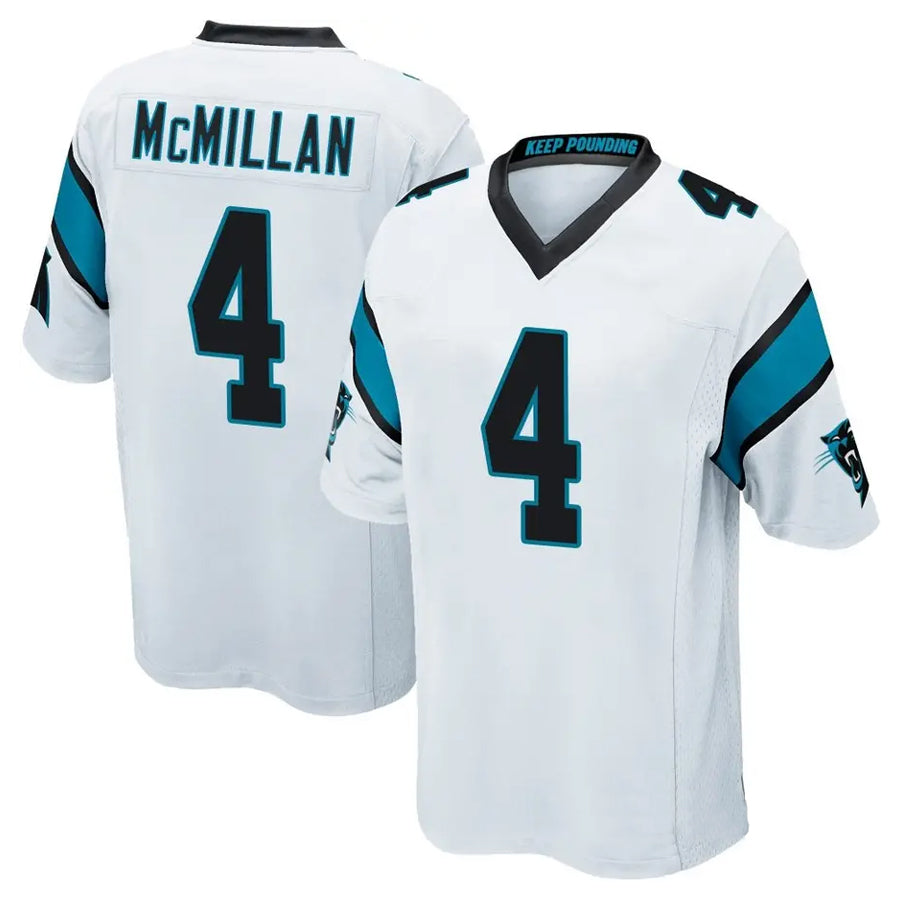 Kooe C.Panthers #4 Tetairoa McMillan Player White Game Stitched Jerseys