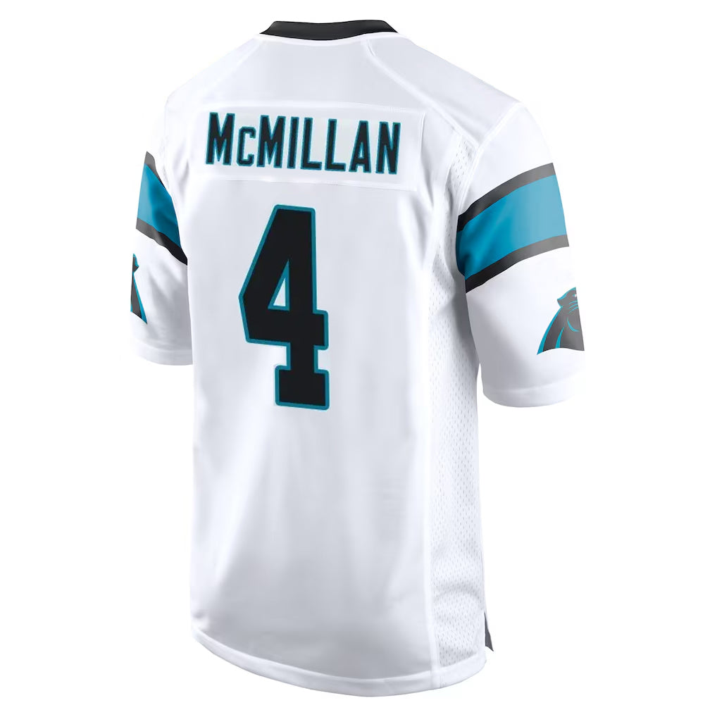 Kooe C.Panthers #4 Tetairoa McMillan Player White Game Stitched Jerseys