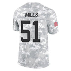 Kooe C.Panthers #51 Sam Mills Player Arctic Camo Salute to Service Limited Game Stitched Jerseys