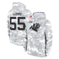 Kooe C.Panthers #55 Devin Lloyd Player Arctic Camo Salute to Service Pullover Hoodies Limited Game Stitched Jerseys