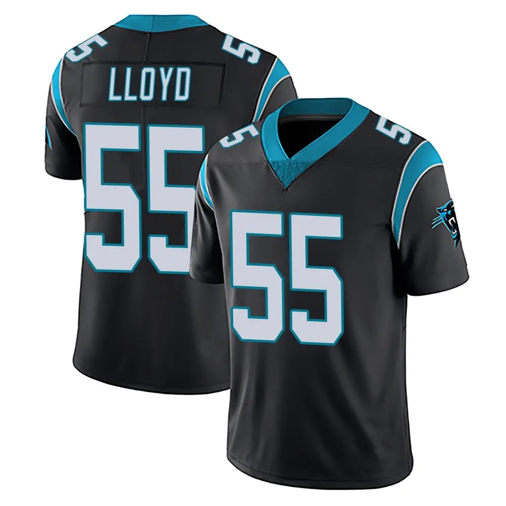 Kooe C.Panthers #55 Devin Lloyd Player Black Vapor Untouchable Limited Game Stitched Jerseys