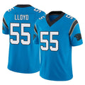 Kooe C.Panthers #55 Devin Lloyd Player Blue Vapor F.U.S.E. Limited Home Game Stitched Jerseys