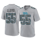 Kooe C.Panthers #55 Devin Lloyd Player Gray Atmosphere Fashion Game Stitched Jerseys