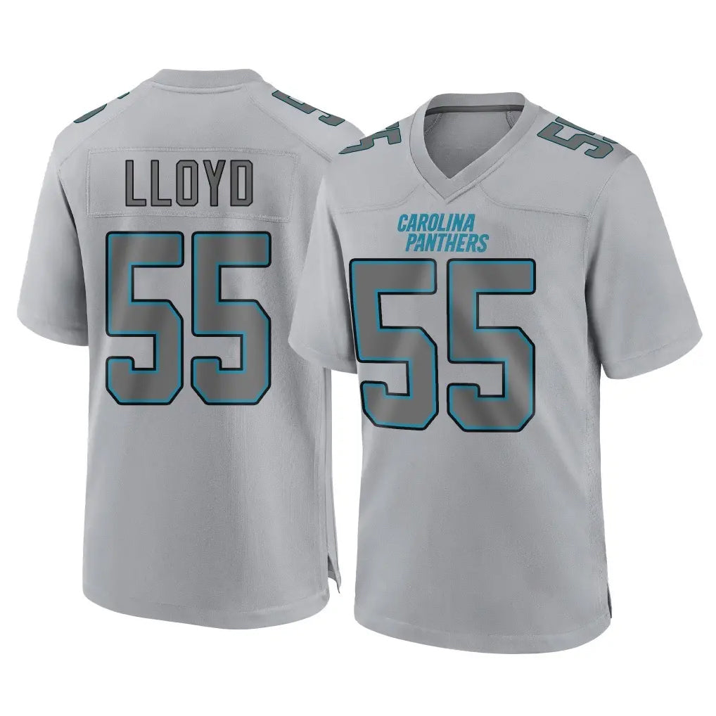 Kooe C.Panthers #55 Devin Lloyd Player Gray Atmosphere Fashion Game Stitched Jerseys