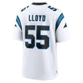 Kooe C.Panthers #55 Devin Lloyd Player White Home Game Stitched Jerseys