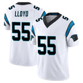 Kooe C.Panthers #55 Devin Lloyd Player White Vapor F.U.S.E. Limited Home Game Stitched Jerseys