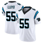 Kooe C.Panthers #55 Devin Lloyd Player White Vapor F.U.S.E. Limited Home Game Stitched Jerseys
