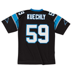 Kooe C.Panthers #59 Luke Kuechly Mitchell & Ness Black 2013 Legacy Throwback Replica Jersey