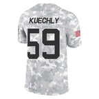 Kooe C.Panthers #59 Luke Kuechly Player Arctic Camo Salute to Service Limited Game Stitched Jerseys