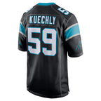 Kooe C.Panthers #59 Luke Kuechly Player Black Game Stitched Jerseys