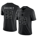 Kooe C.Panthers #59 Luke Kuechly Player Black REFLECTIVE Limited Stitched Jerseys