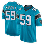 Kooe C.Panthers #59 Luke Kuechly Player Blue Game Stitched Jerseys