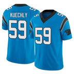 Kooe C.Panthers #59 Luke Kuechly Player Blue Vapor F.U.S.E. Limited Home Game Stitched Jerseys