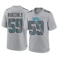 Kooe C.Panthers #59 Luke Kuechly Player Gray Atmosphere Fashion Game Stitched Jerseys