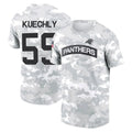 Kooe C.Panthers #59 Luke Kuechly Player Salute to Service Hoodies & T-Shirts Stitched Jerseys