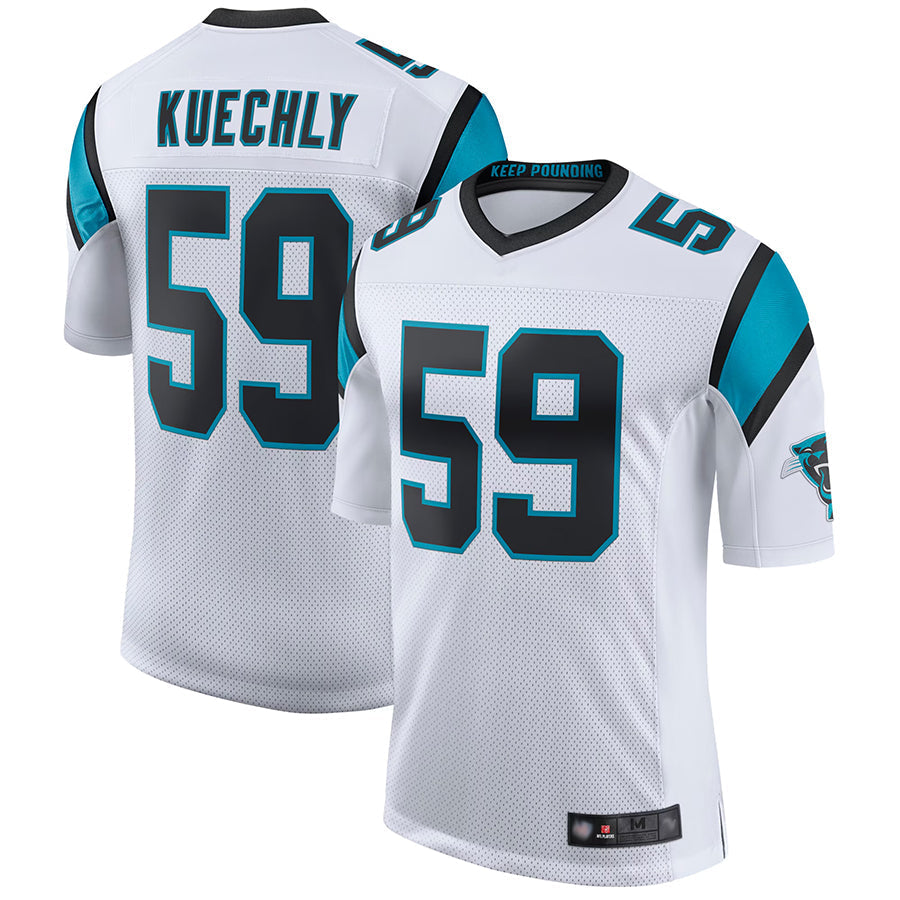 Kooe C.Panthers #59 Luke Kuechly Player White Classic Limited Stitched Jerseys