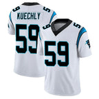 Kooe C.Panthers #59 Luke Kuechly Player White Vapor Limited Stitched Jerseys