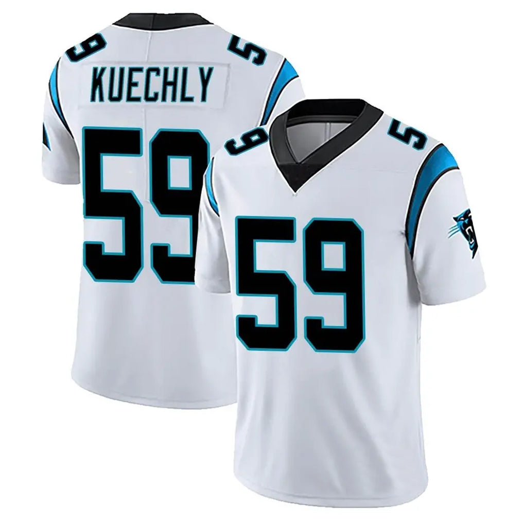 Kooe C.Panthers #59 Luke Kuechly Player White Vapor Limited Stitched Jerseys