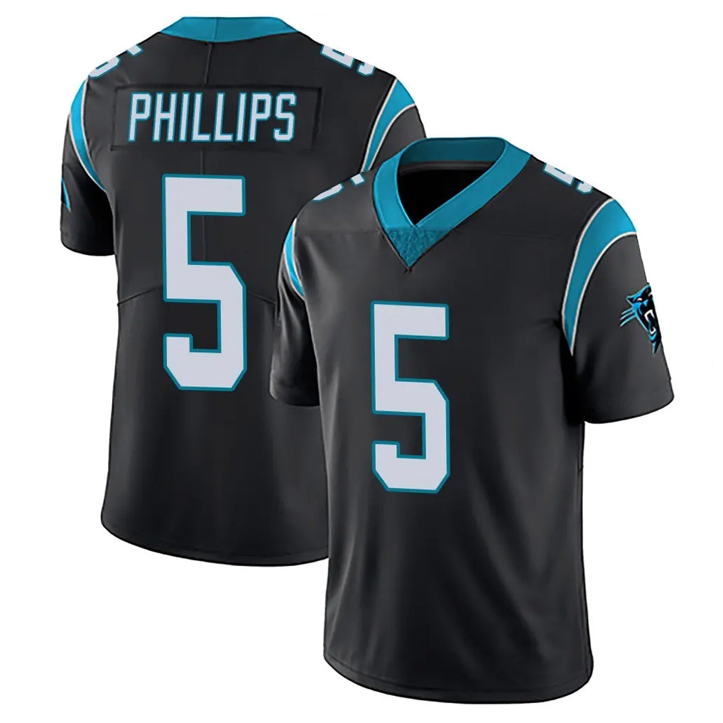 Kooe C.Panthers #5 Jaelan Phillips Player Black Vapor Untouchable Limited Game Stitched Jerseys