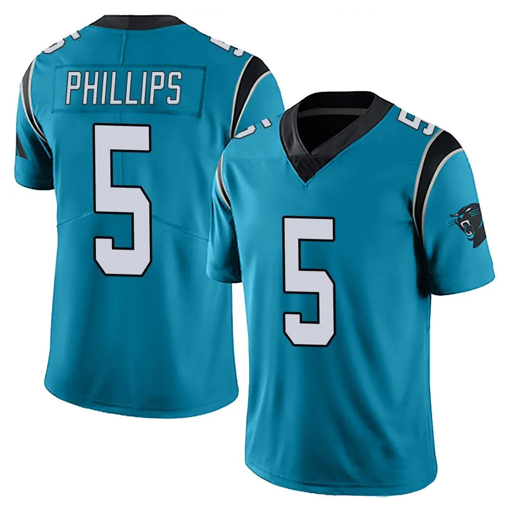 Kooe C.Panthers #5 Jaelan Phillips Player Blue Vapor Untouchable Limited Game Stitched Jerseys