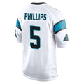 Kooe C.Panthers #5 Jaelan Phillips Player White Game Stitched Jerseys