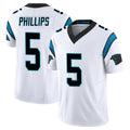 Kooe C.Panthers #5 Jaelan Phillips Player White Vapor F.U.S.E. Limited Home Game Stitched Jerseys