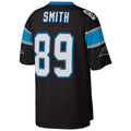 Kooe C.Panthers #89 Steve Smith Black Legacy Replica Jersey American Stitched Jersey