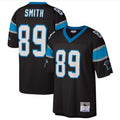 Kooe C.Panthers #89 Steve Smith Black Legacy Replica Jersey American Stitched Jerseys