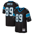 Kooe C.Panthers #89 Steve Smith Player Black Mitchell & Ness Legacy Replica Stitched Jerseys