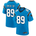 Kooe C.Panthers #89 Steve Smith Sr Player Blue Home Game Stitched Jerseys