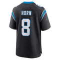 Kooe C.Panthers #8 Jaycee Horn Player Black Home Game Stitched Jerseys
