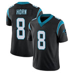 Kooe C.Panthers #8 Jaycee Horn Player Black Vapor Untouchable Limited Game Stitched Jerseys