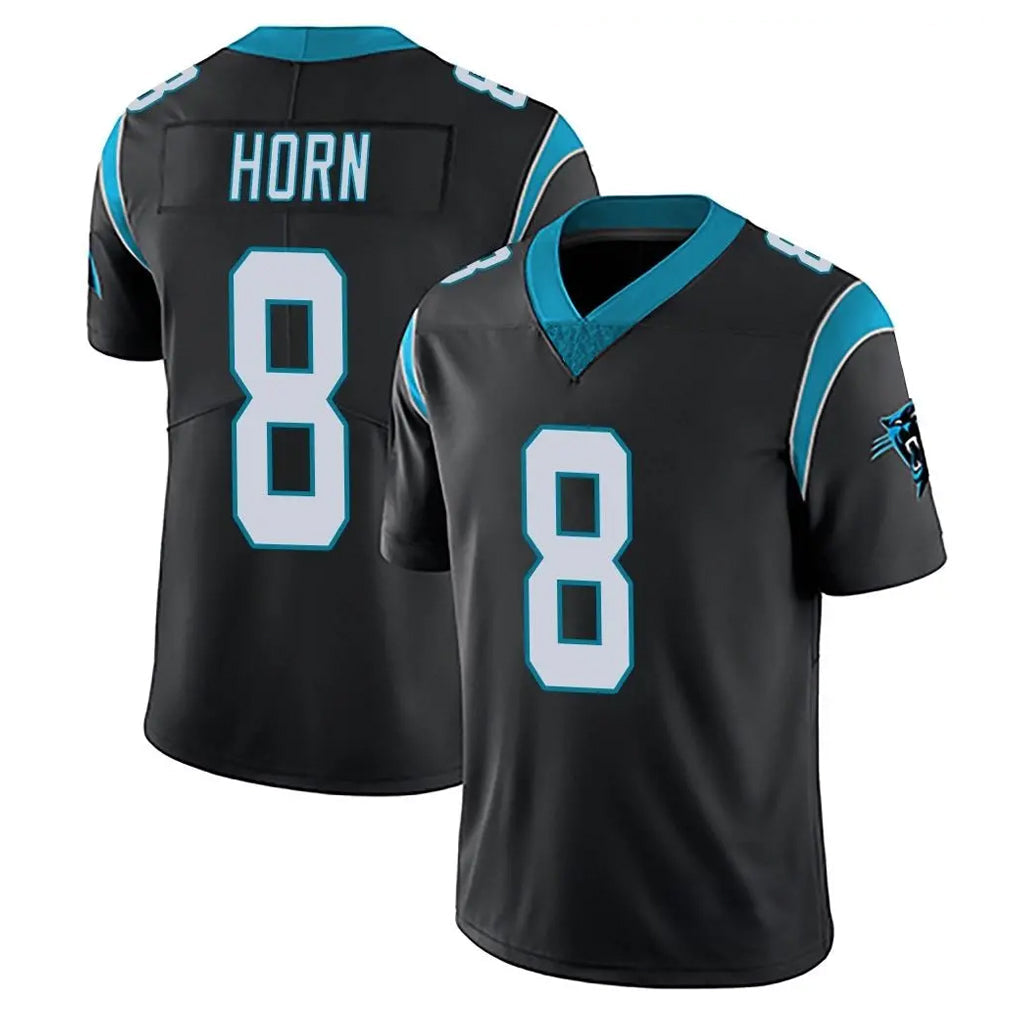 Kooe C.Panthers #8 Jaycee Horn Player Black Vapor Untouchable Limited Game Stitched Jerseys