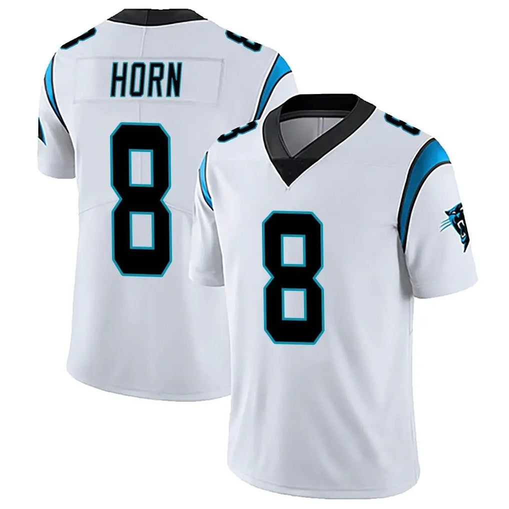Kooe C.Panthers #8 Jaycee Horn Player White Vapor Untouchable Limited Game Stitched Jerseys