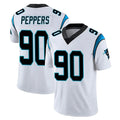 Kooe C.Panthers #90 Julius Peppers Player White Vapor Untouchable Limited Game Stitched Jerseys