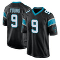 Kooe C.Panthers #9 Bryce Young Player Black Game Stitched Jerseys
