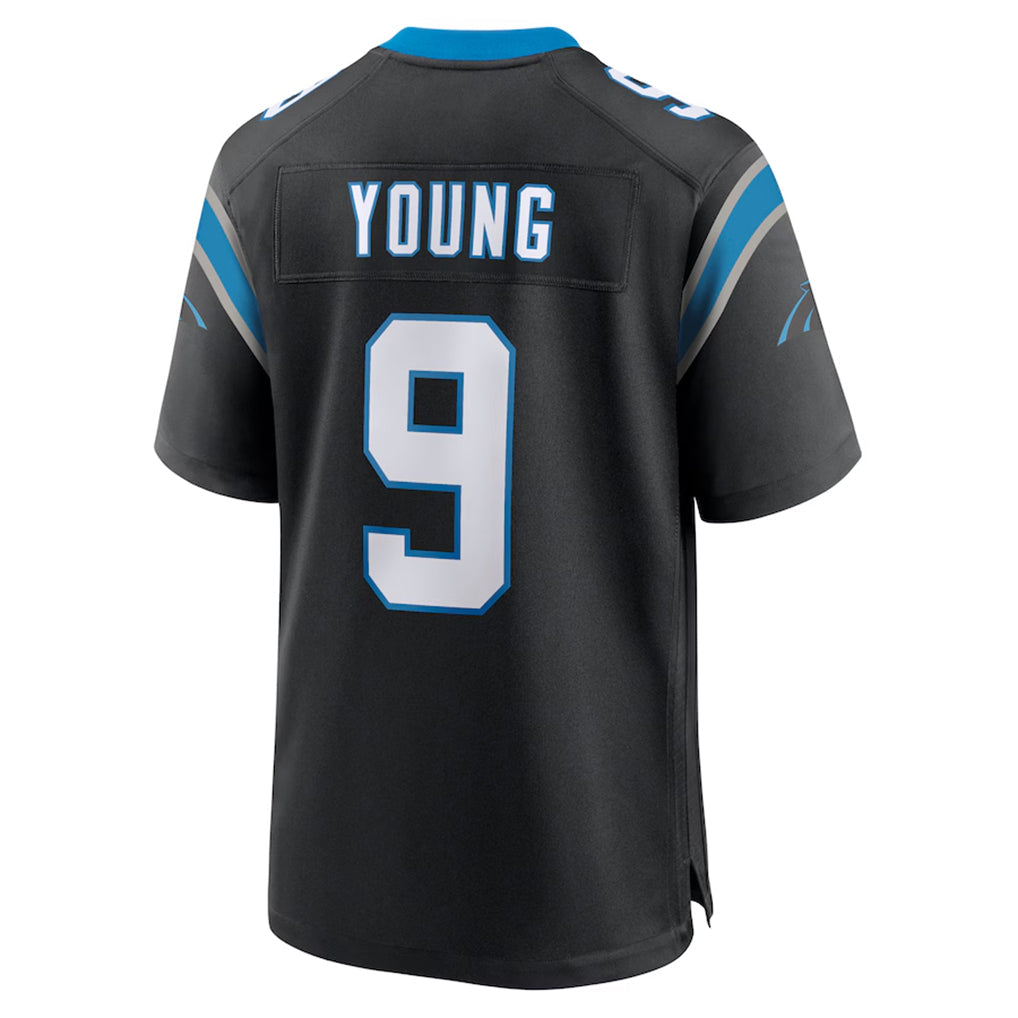 Kooe C.Panthers #9 Bryce Young Player Black Home Game Stitched Jerseys