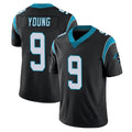 Kooe C.Panthers #9 Bryce Young Player Black Vapor Untouchable Limited Game Stitched Jerseys