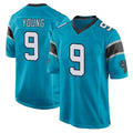 Kooe C.Panthers #9 Bryce Young Player Blue Game Stitched Jerseys