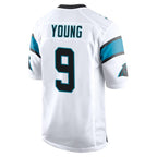 Kooe C.Panthers #9 Bryce Young Player White Game Stitched Jerseys