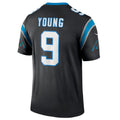 Kooe C.Panthers #9 Bryce Young Black Legend Jersey American Stitched Jersey
