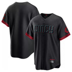 Kooe C.Reds Black City Connect Home Game Blank Player Stitched Jerseys