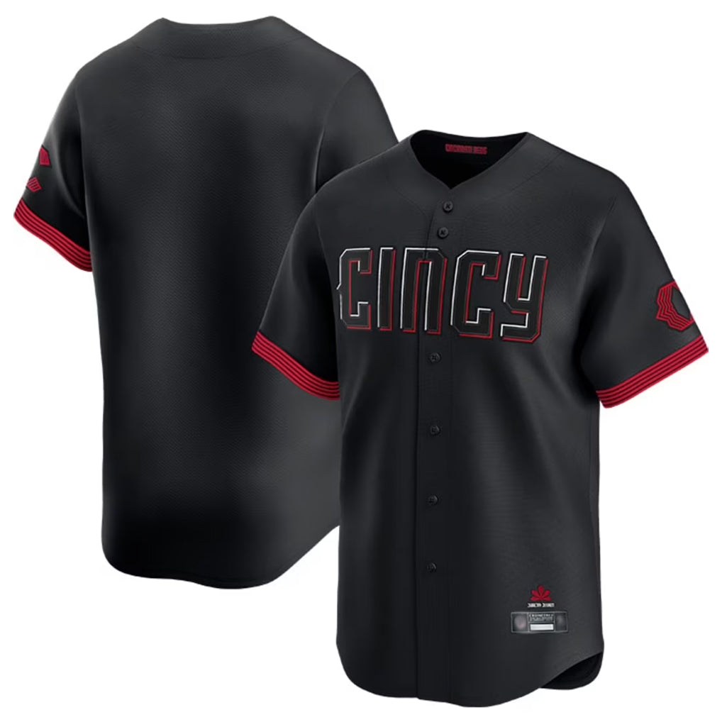 Kooe C.Reds Black City Connect Home Limited Blank Player Stitched Jerseys